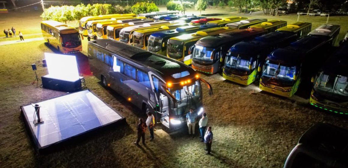 Nueva flota de unidades de transporte a nivel nacional