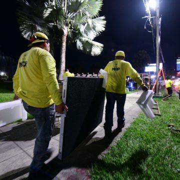 MOP instala pantallas para informar el tráfico en tiempo real