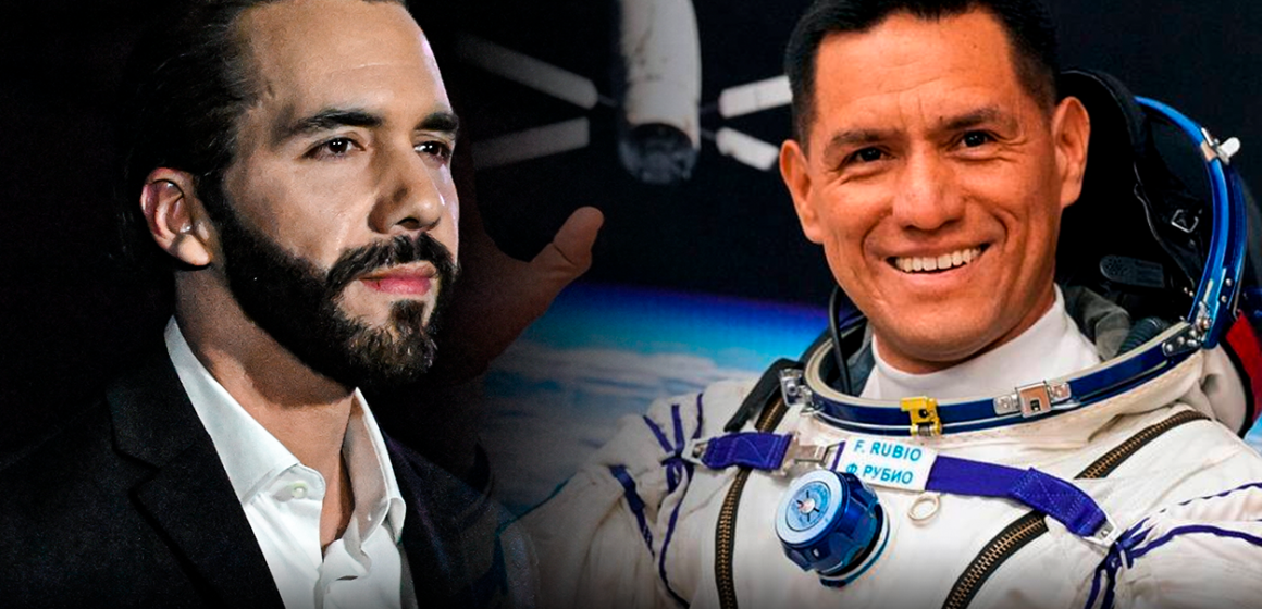 Nayib Bukele resalta el logro de Frank Rubio, astronauta de origen salvadoreño, por romper récord de permanencia en el Espacio