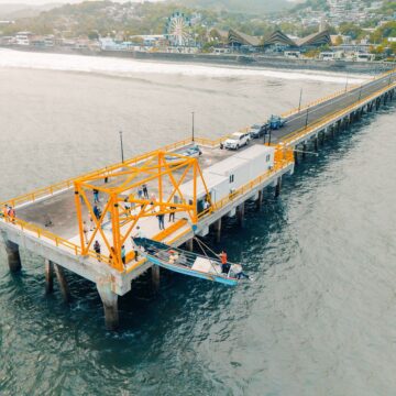 Pescadores ya pueden utilizar el nuevo muelle del Puerto de la Libertad