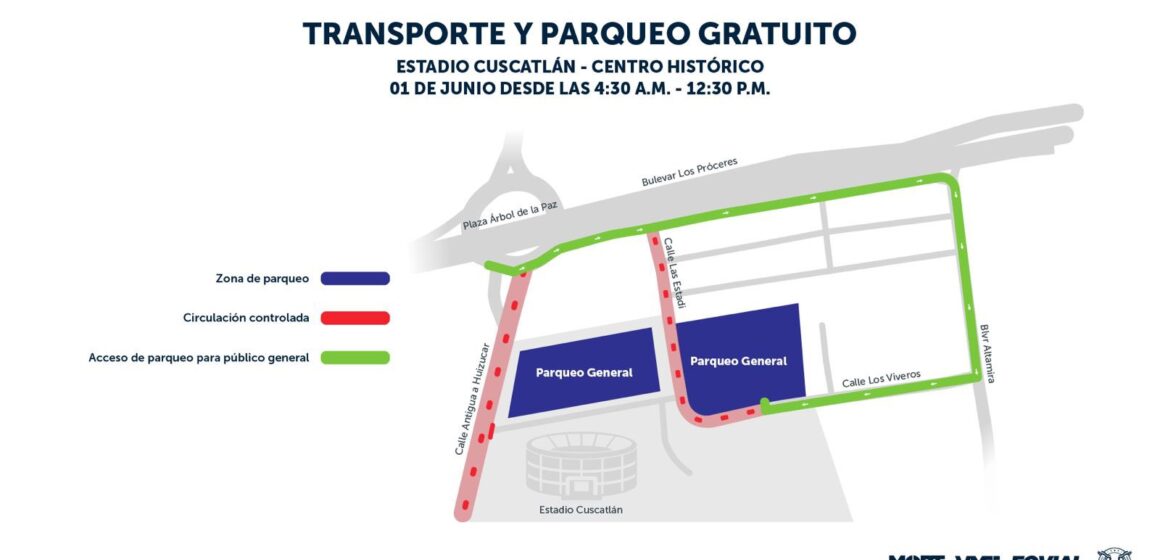 Transporte gratuito desde el estadio Cuscatlán para asistir a la investidura del presidente Bukele