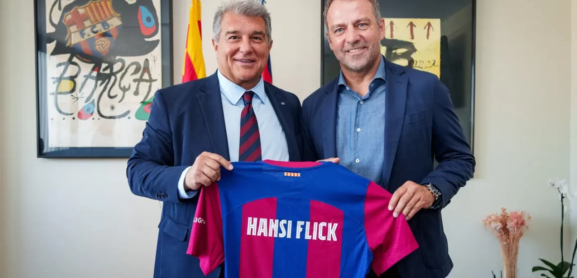 Hansi Flick es el nuevo técnico del Barcelona