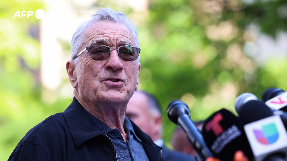 Robert De Niro lanza fuertes críticas a Donald Trump y lo tilda de “payaso”