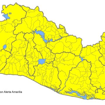 Protección Civil emite Alerta Amarilla: lluvias continuarán en cordillera volcánica y zona norte
