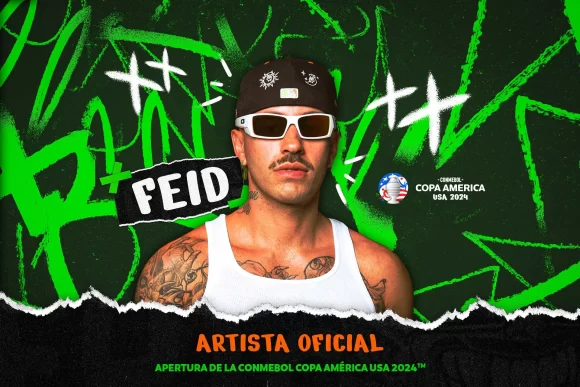 Feid cantará en la apertura de la Copa América 2024