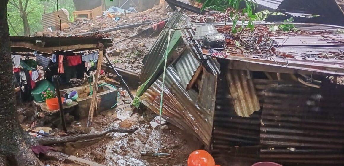 Confirman cinco muertes por las lluvias en las últimas horas