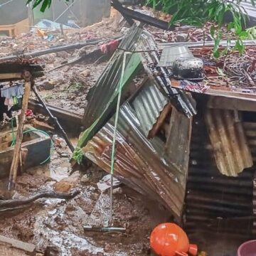 Confirman cinco muertes por las lluvias en las últimas horas