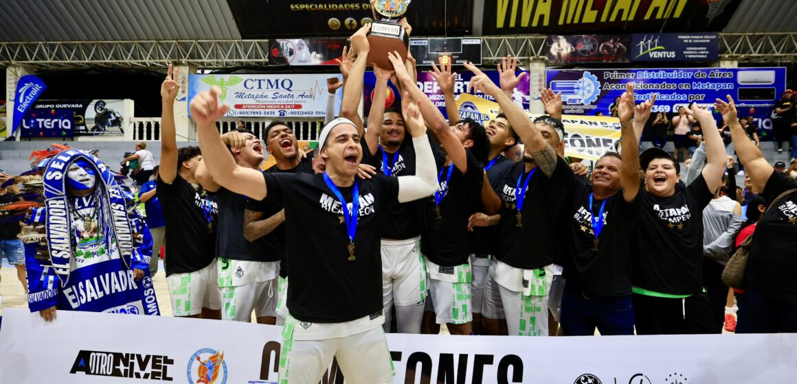 Metapán gana el bicampeonato de la liga nacional de baloncesto