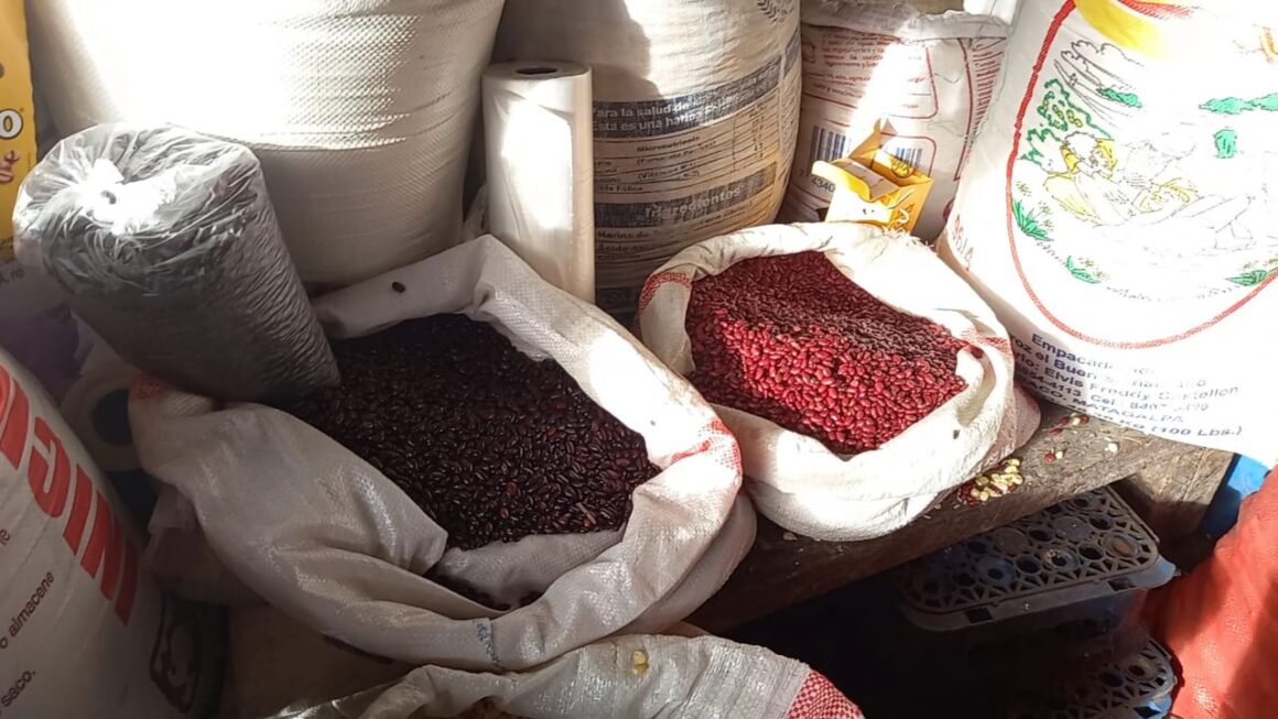 Presidente Bukele anuncia que en los agromercados ya se comercializa arroz y frijol