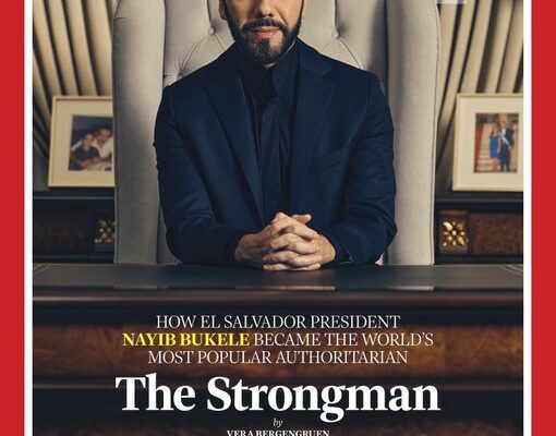 Nayib Bukele figura en la portada de la revista Time como el “hombre fuerte”