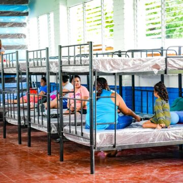 Más de 300 familias albergadas durante la emergencia por lluvias