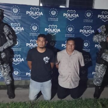 Capturan a responsables de homicidio en Sonsonate