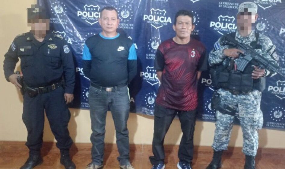 Capturan a dos responsables de homicidio en Acajutla, Sonsonate