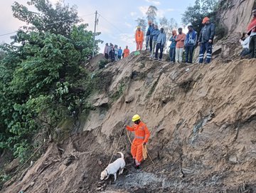 Deslizamiento de tierra sepulta autobús y deja 15 muertos en India