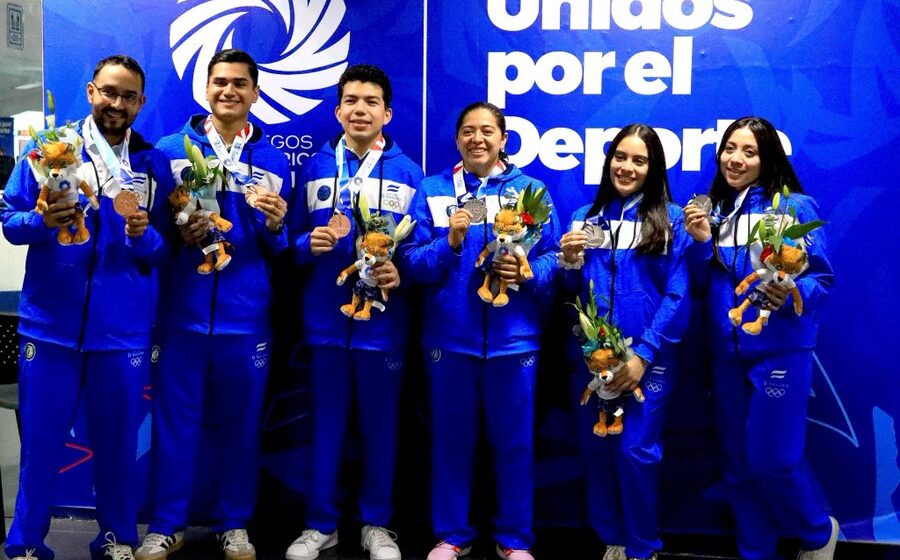 El Salvador se mantiene en la cuarta posición del medallero de los Juegos Centroamericanos de Guatemala