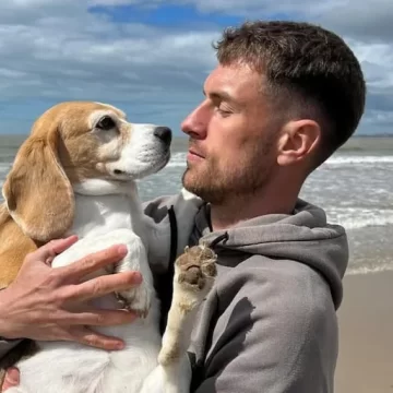 Aaron Ramsey vive un drama personal tras la desaparición de su perra Halo en México