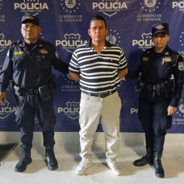Capturan a “Crazy”, peligroso pandillero de la MS13 en Santa Tecla