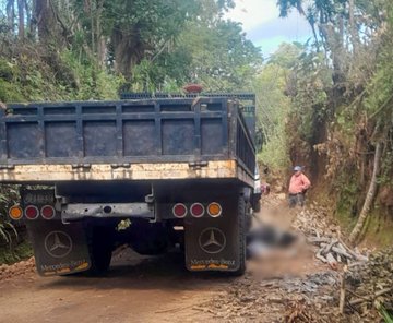 Motociclista muere tras ser embestido por camión en Ciudad Barrios