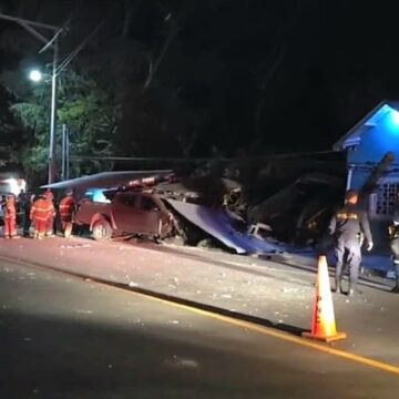 Conductor ebrio mata a dos adultos mayores tras chocar contra su vivienda en Morazán