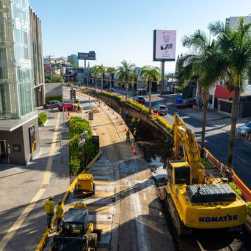 Avanzan obras de mitigación en la Zona Rosa, advierte Obras Públicas