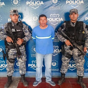 Capturan a pandillero la MS13 que intentaba ocultar sus tatuajes en Morazán