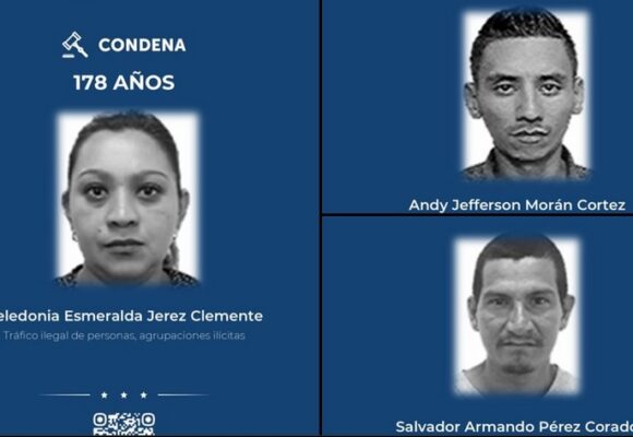 Condenas de hasta con 178 años de cárcel para red dedicada al tráfico ilegal de personas